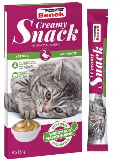 Creamy-Snack-przekaska-plynna-dla-kota-z-gesina-4x15g-SUPER-BENEK-smakolyk-Marka-Super-Benek.jpg