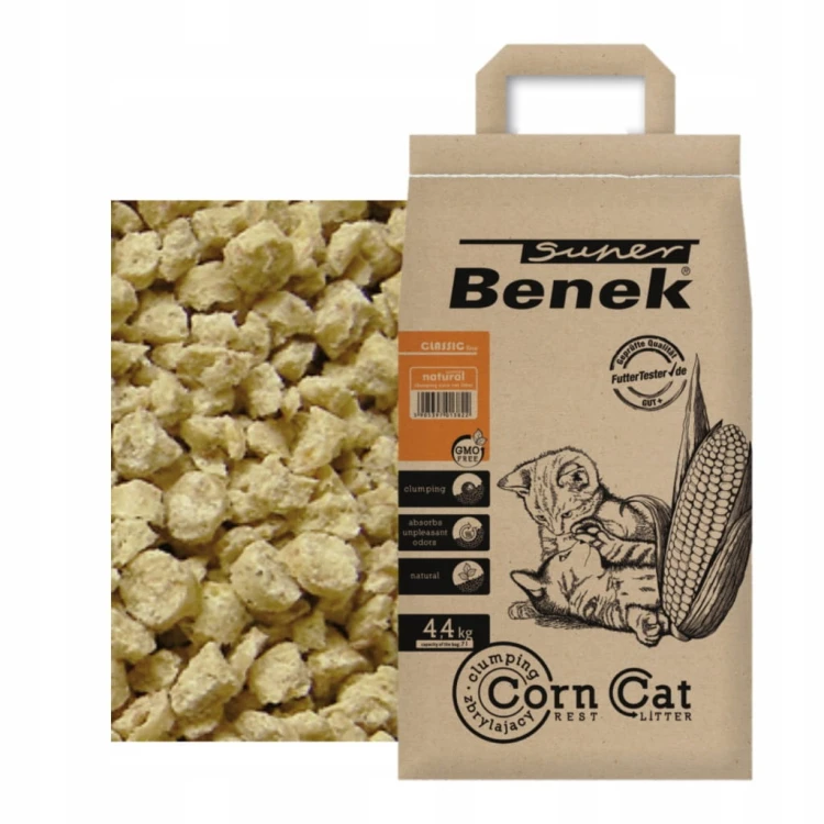 Super-Benek-Zwirek-Kukurydziany-do-kuwety-dla-Kota-Classic-Naturalny-5L-Stan-opakowania-oryginalne.jpg